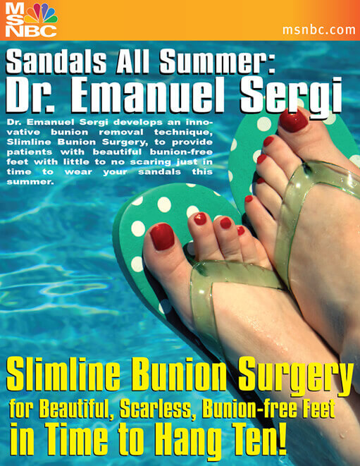 Dr. Emanuel Sergi Featured On MSNBC.com